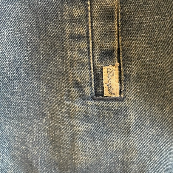 Vintage wrangler jean jacket. Size 8 - Picture 4 of 5